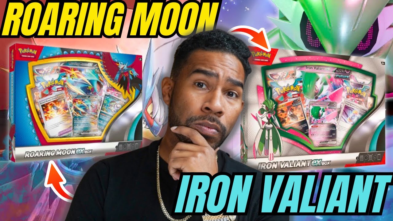 Iron Valiant vs Roaring Moon - ex Box Battle