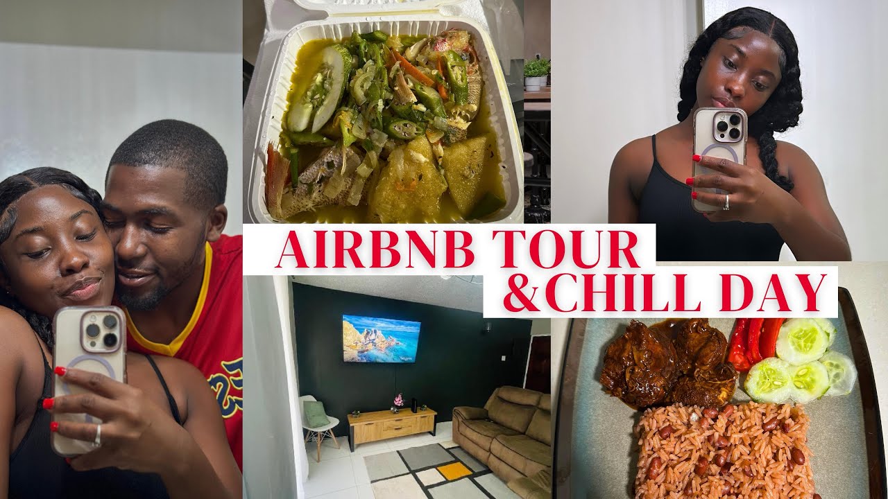 ||AIRBNB TOUR IN KINGSTON, JAMAICA 🇯🇲 + CHILL DAY||