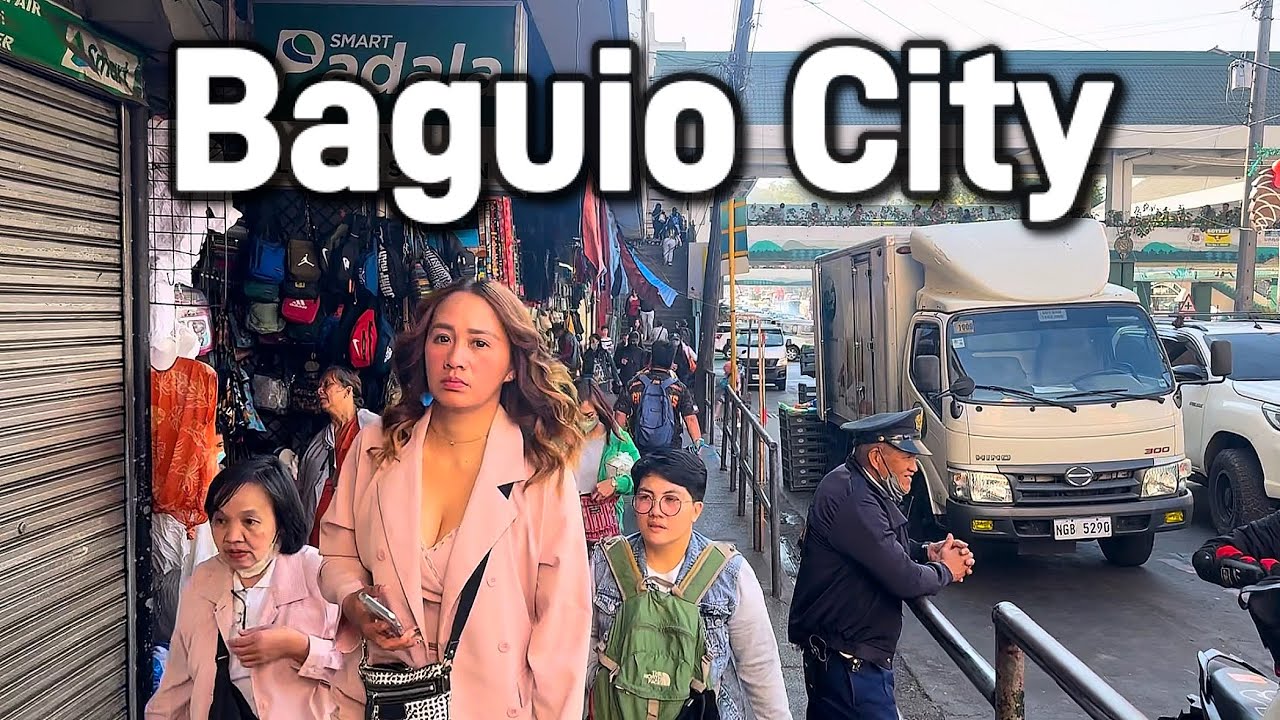 Walking the Streets of BAGUIO CITY! Magsaysay Avenue, Abanao St, Harrison Road | Baguio, Philippines
