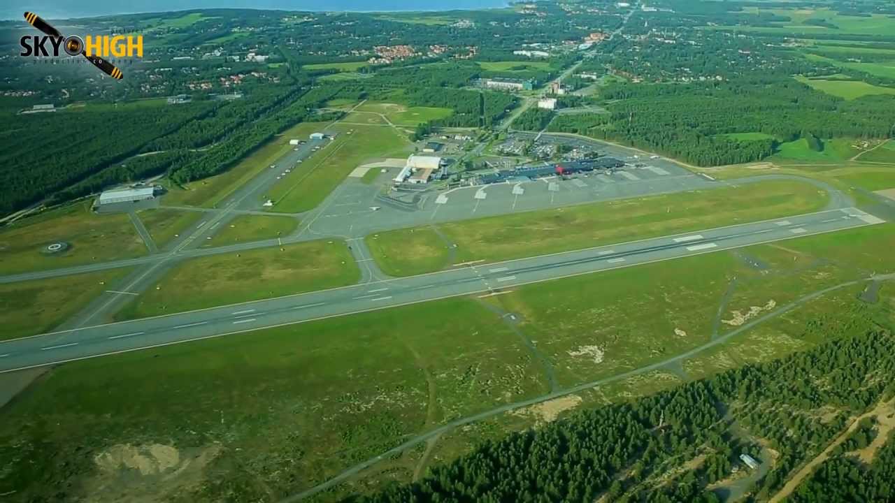 Oulu airport & Oulunsalo aerial