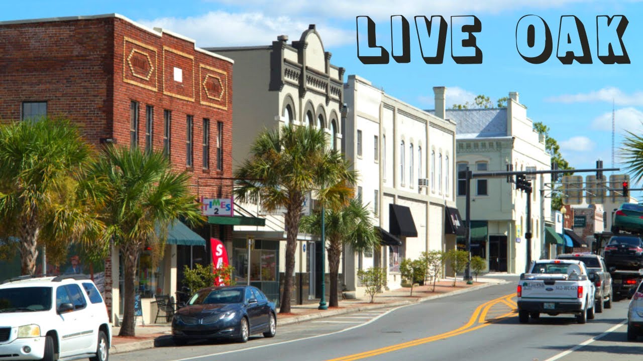 Live Oaks Florida - Driving Through Live Oak