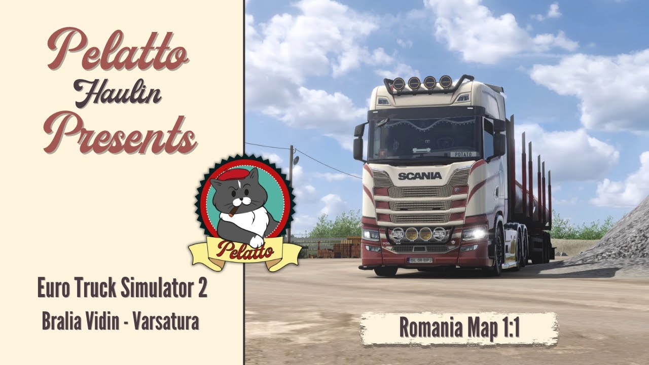 Euro Truck Simulator 2 🚛 1.56 - Romania 1:1 - Relaxing roads.