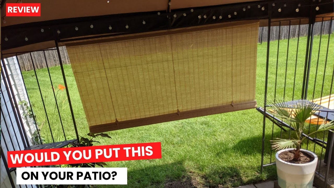 Do These Patio Blinds Really Work? Radiance Outdoor Shade Review