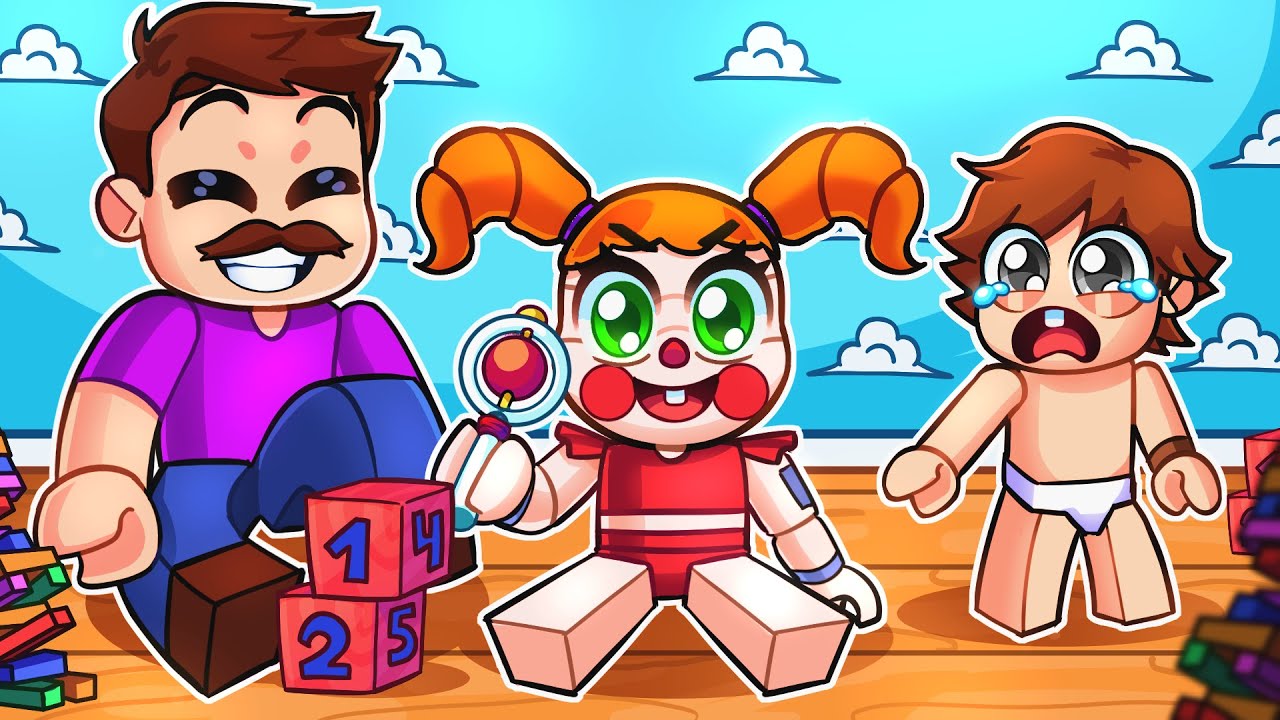 CIRCUS BABY IS A BABY in ROBLOX!