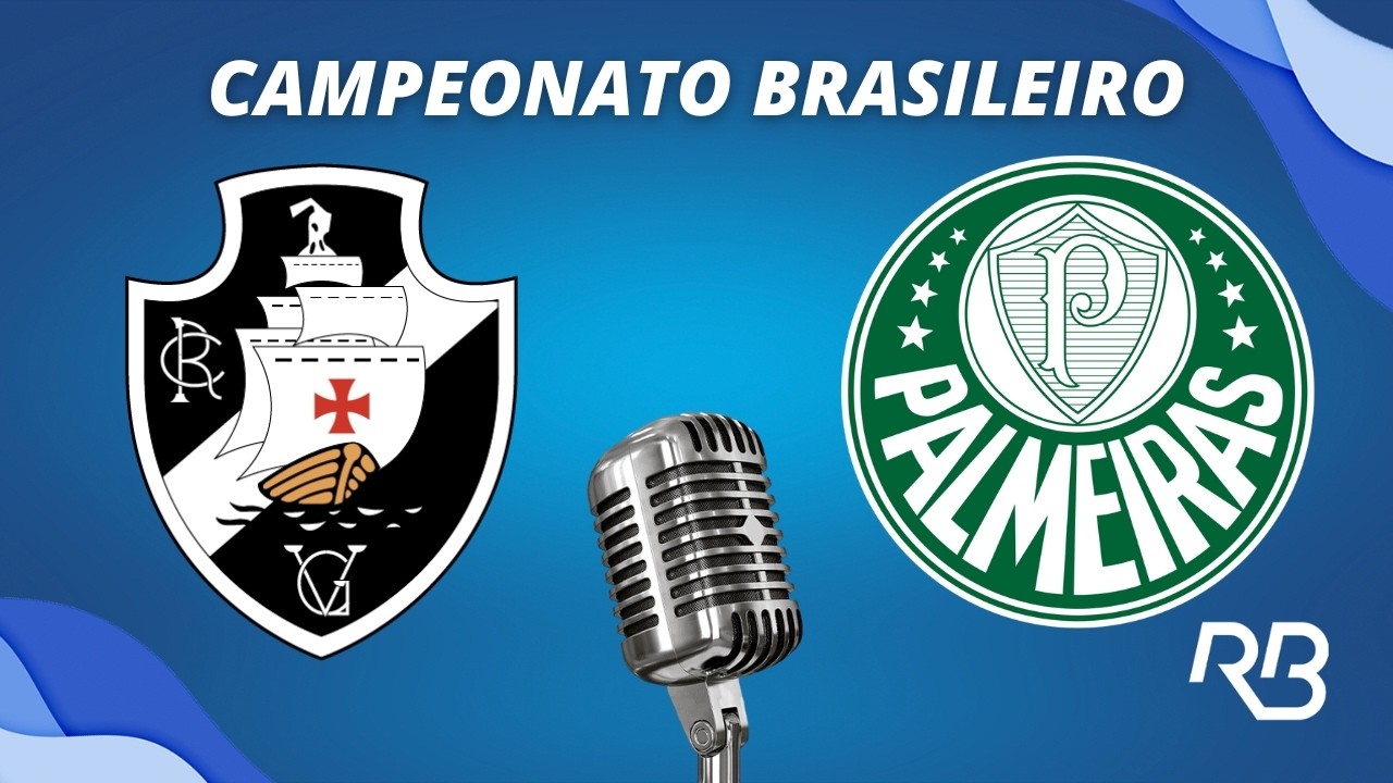 🔴 Vasco x Palmeiras - Campeonato Brasileiro - 12/03/2026 - Com Pedro Martelli, Praetzel e Sérgio