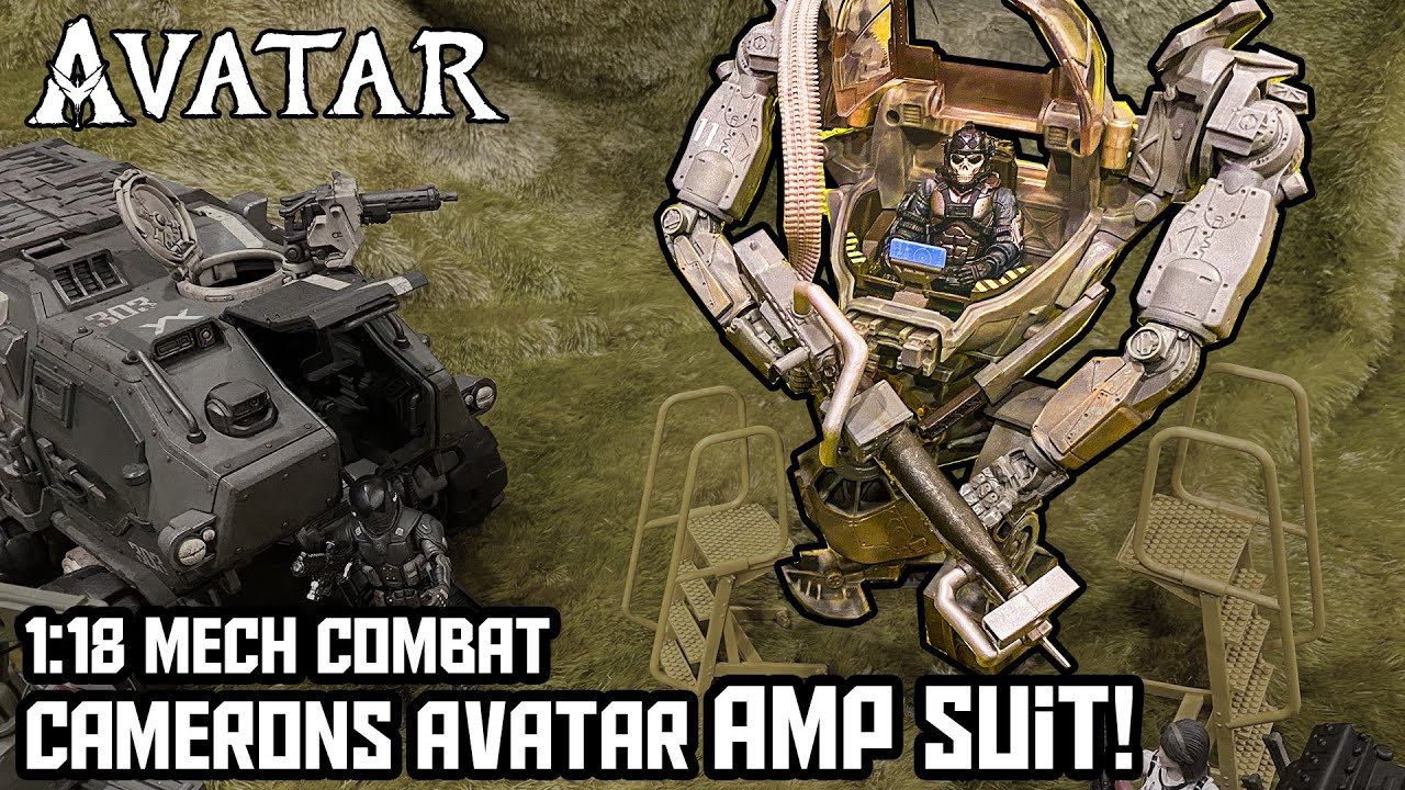 1:18 Scale Avatar AMP SUIT - Mecha Combat Suit Review