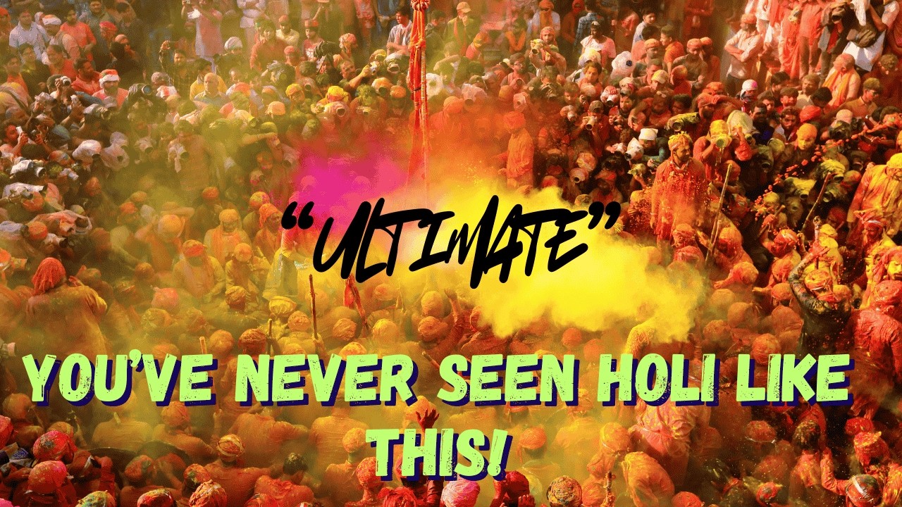 The Most Beautiful Holi Celebration