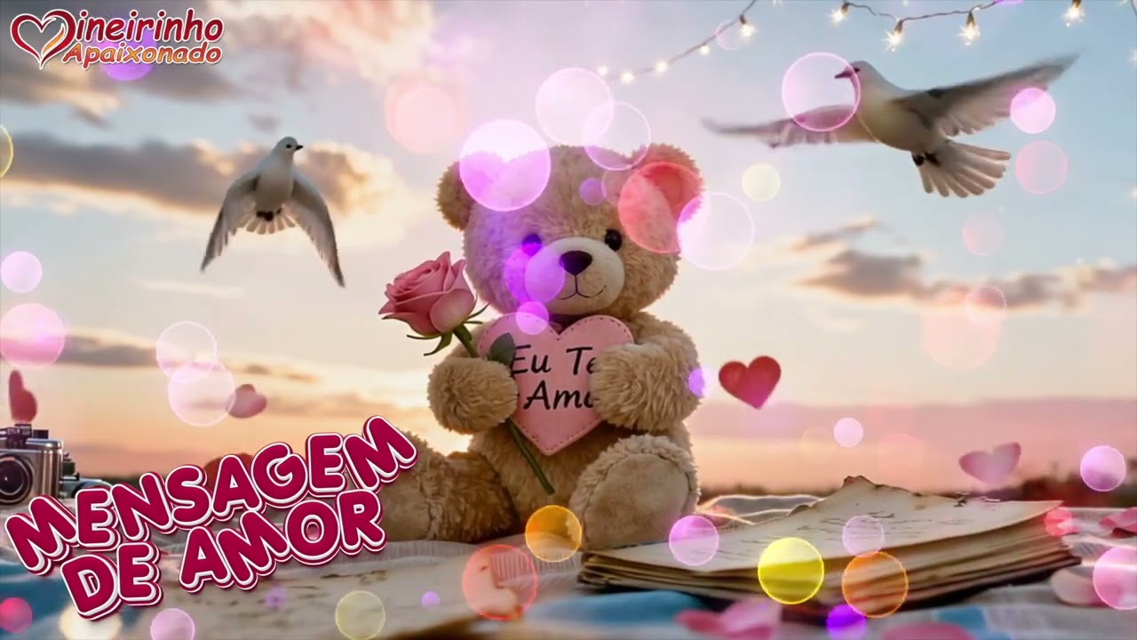 Meu Coração Tá Bobo, Todo Apaixonado 🌸💕 #amor #mensagemdeamor #love