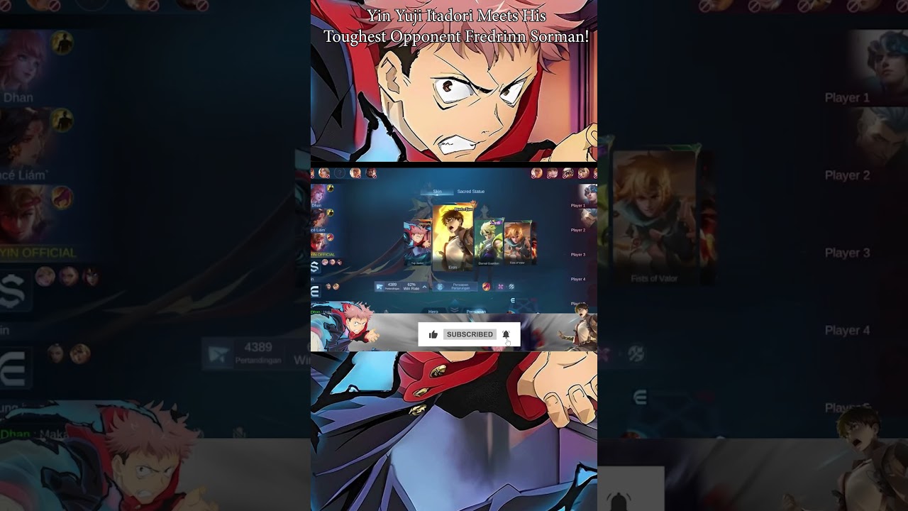 Global Yin Yuji Faces the Strongest Fredrinn Sorman in Ranked Match! | MLBB #short #sorman #mlbb