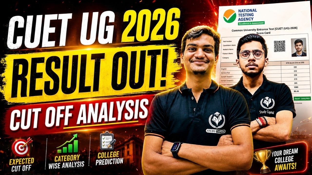 🏆 CUET UG 2026 RESULT OUT! 🔥 Counselling, Cut-Off & Admission Process Explained 📚