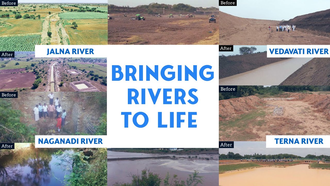 Bringing Dead Rivers To Life | The Art Of Living River Rejuvenation Project
