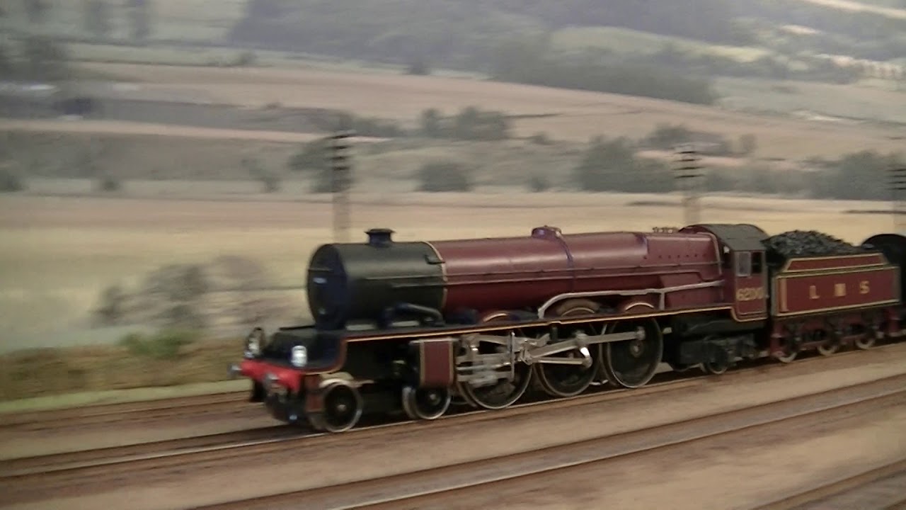 Hornby Princess and Black Five at Westbridge Junction