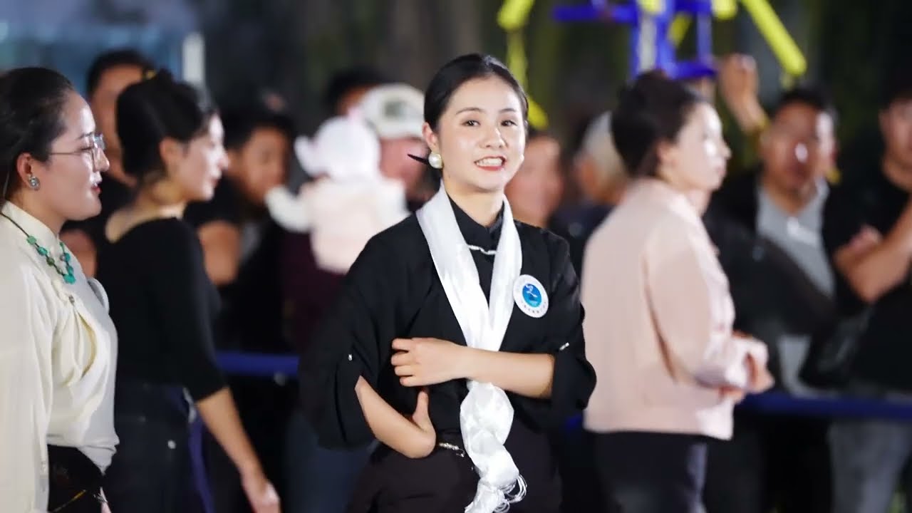 YongJi, тибетск молод человек, танц постоя в учеб прогресс 🌹