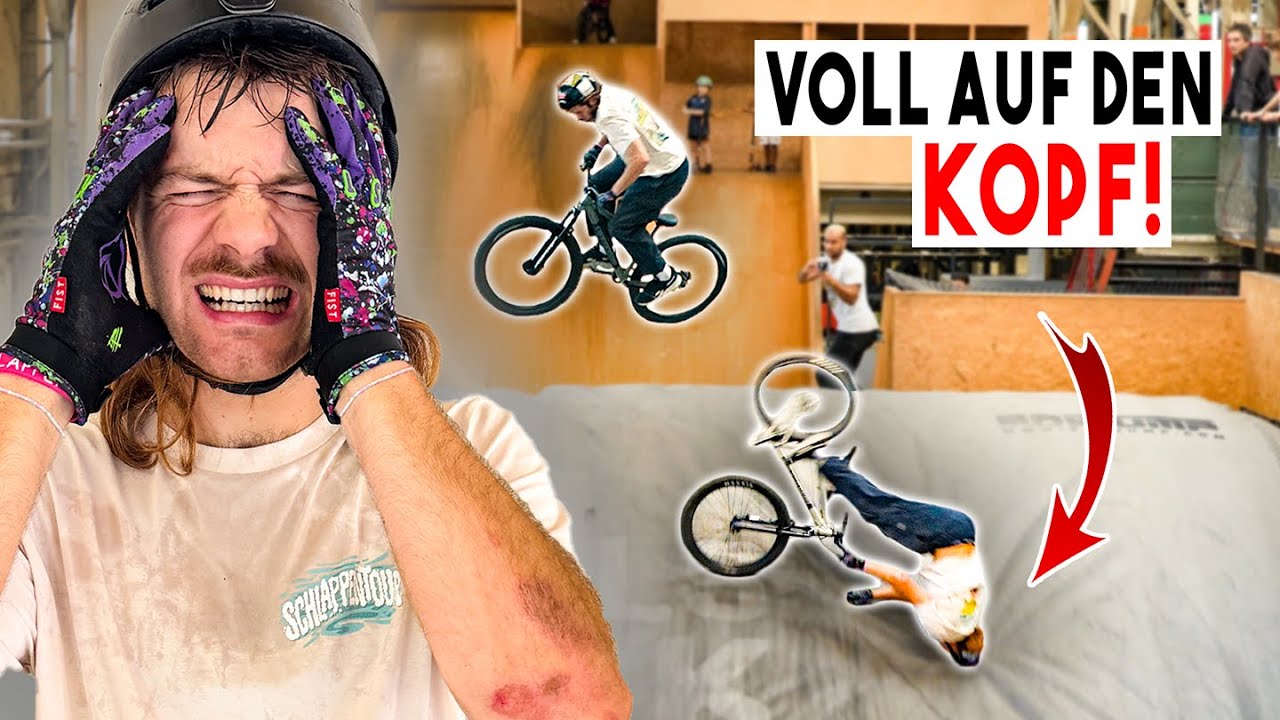 Heftige FAILS bei neuem FAHRRAD TRICK! | 360 & Double Backflip im Skills Park! | Jan Schlappen