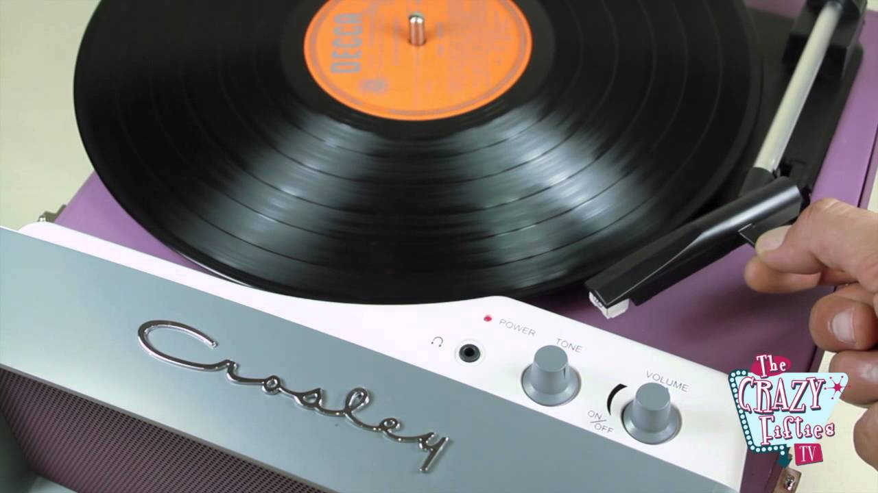 Tocadiscos retro crosley collegiate