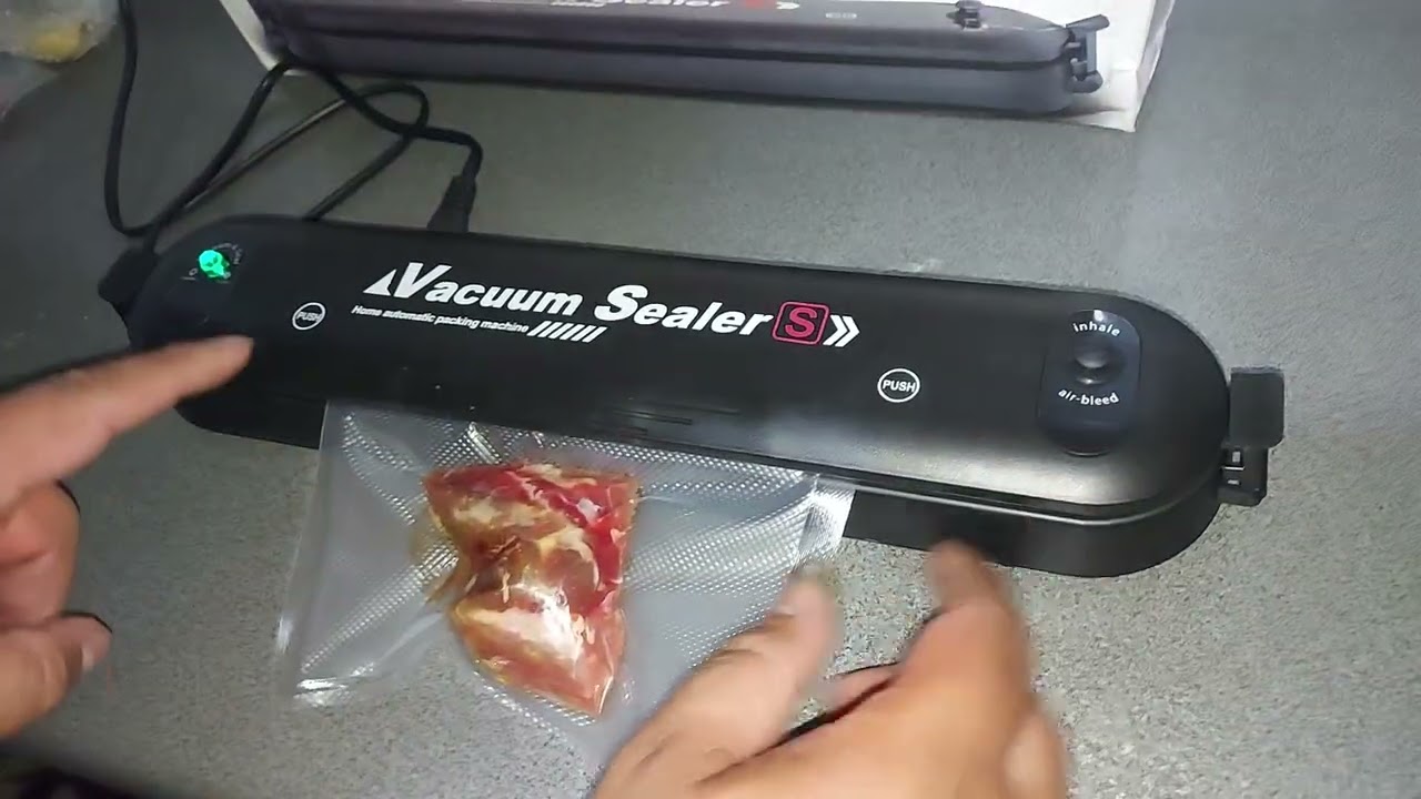 Sellador de bolsa al vacio