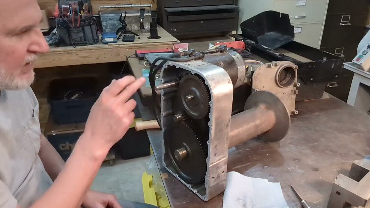 Ramsey DC9-1 winch, pt.2-reassembly and wiring.