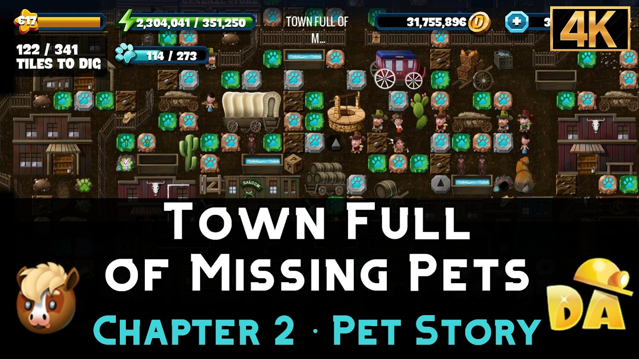 Town Full of Missing Pets | Chapter 2 - Pets #2 | Diggy's Adventure