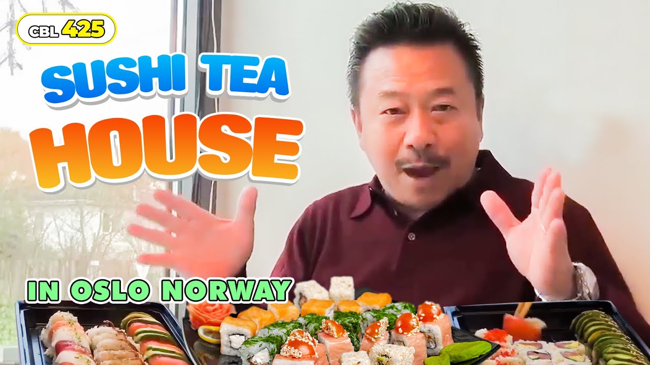 SUSHI TEA HOUSE in Oslo Norway - Europe | MC Việt Thảo | CBL 425