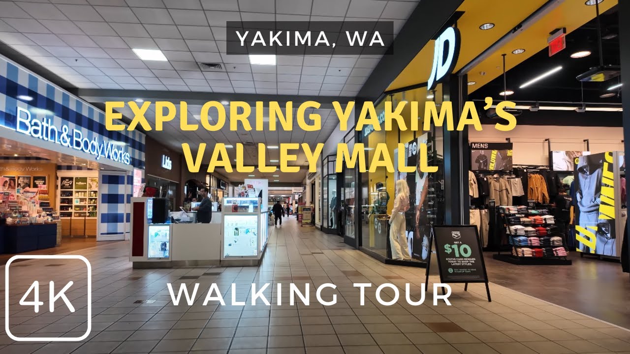 Exploring the Shops, Sights & Sounds Inside the Valley Mall in Yakima, WA | Walking Tour 2025