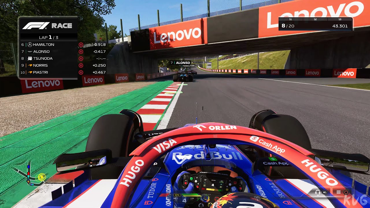 F1 24 - Yuki Tsunoda Gameplay (PS5 UHD) [4K60FPS]