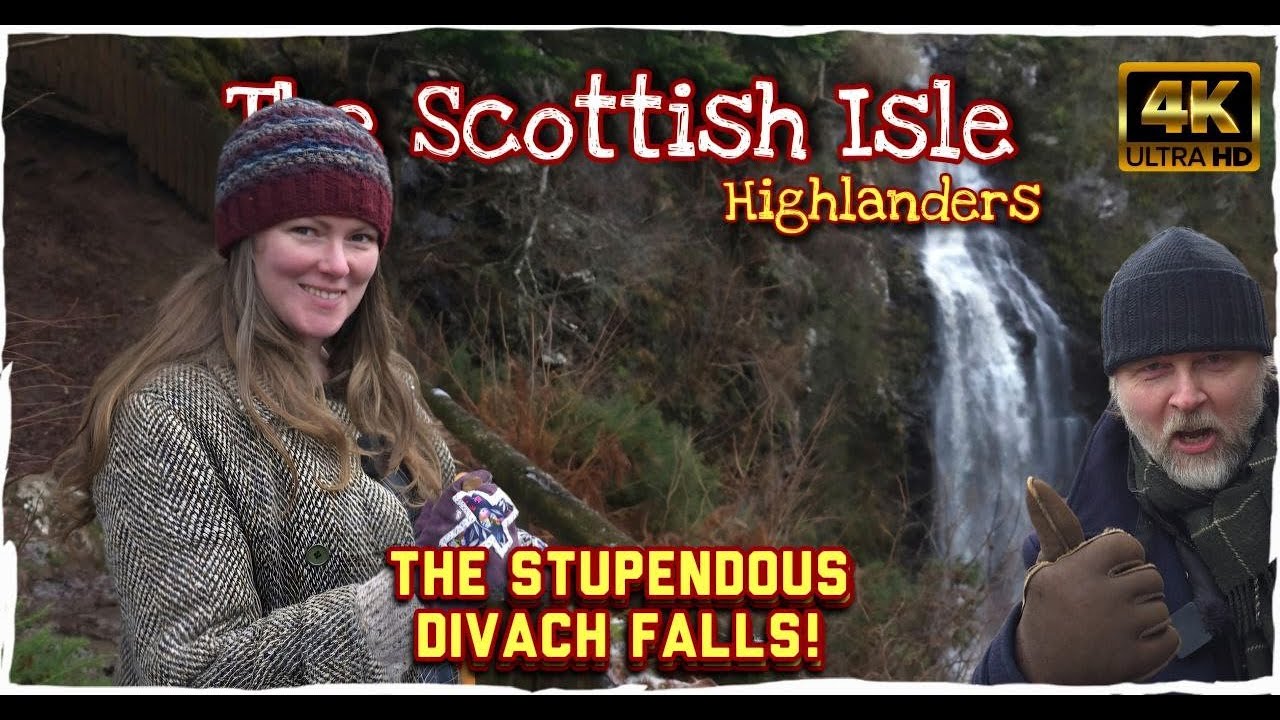 SCOTLAND'S MOST MAGNIFICENT WATERFALL? DIVACH FALLS! VIKING WALK through the HIGHLANDS! 4K 📸