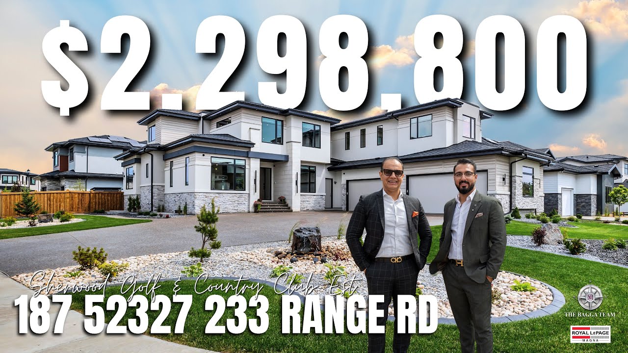 $2,298,800 LUXURY MANSION TOUR | Sherwood Golf & Country Club Estate | The Bagga Team