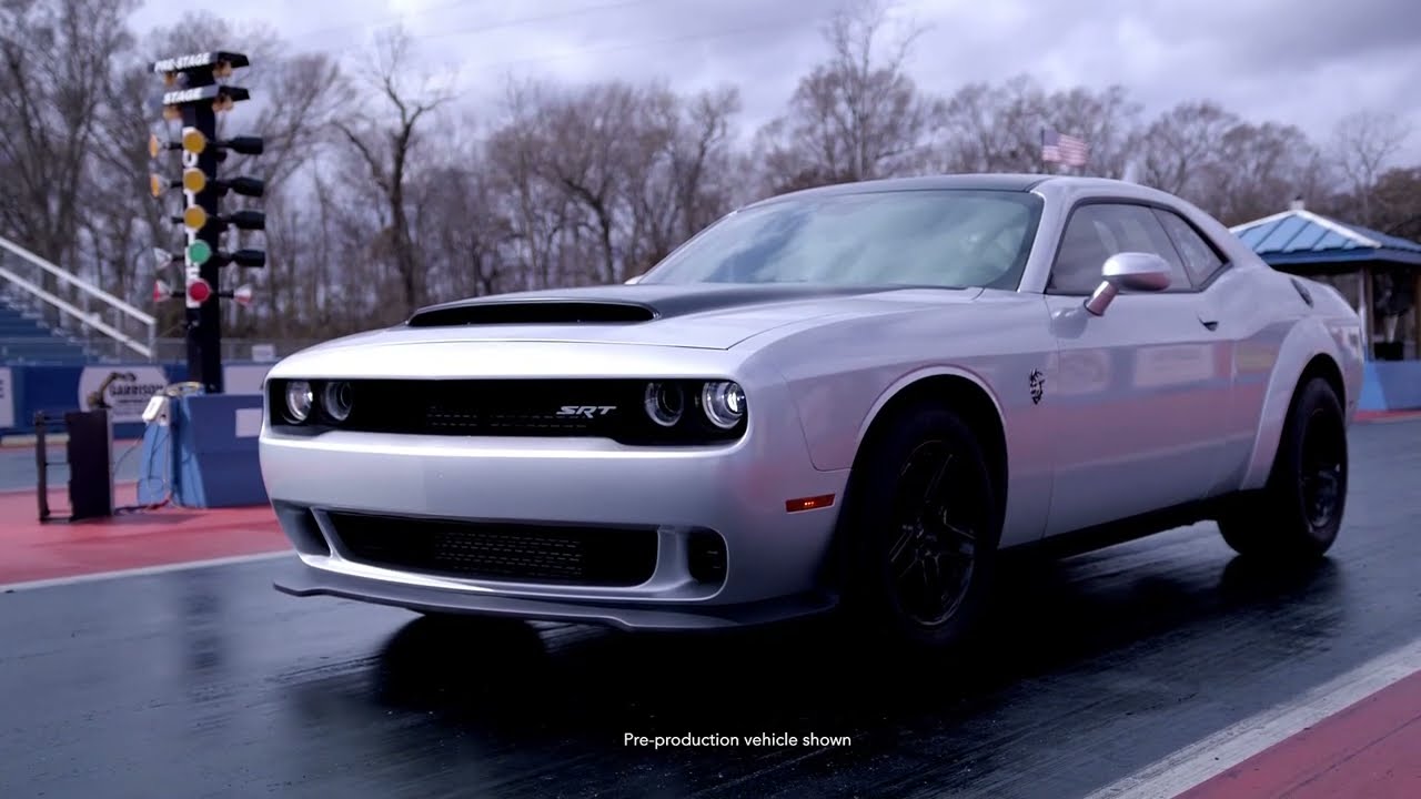 2023 Dodge Challenger SRT Demon -New Features 1025 Hp Engine