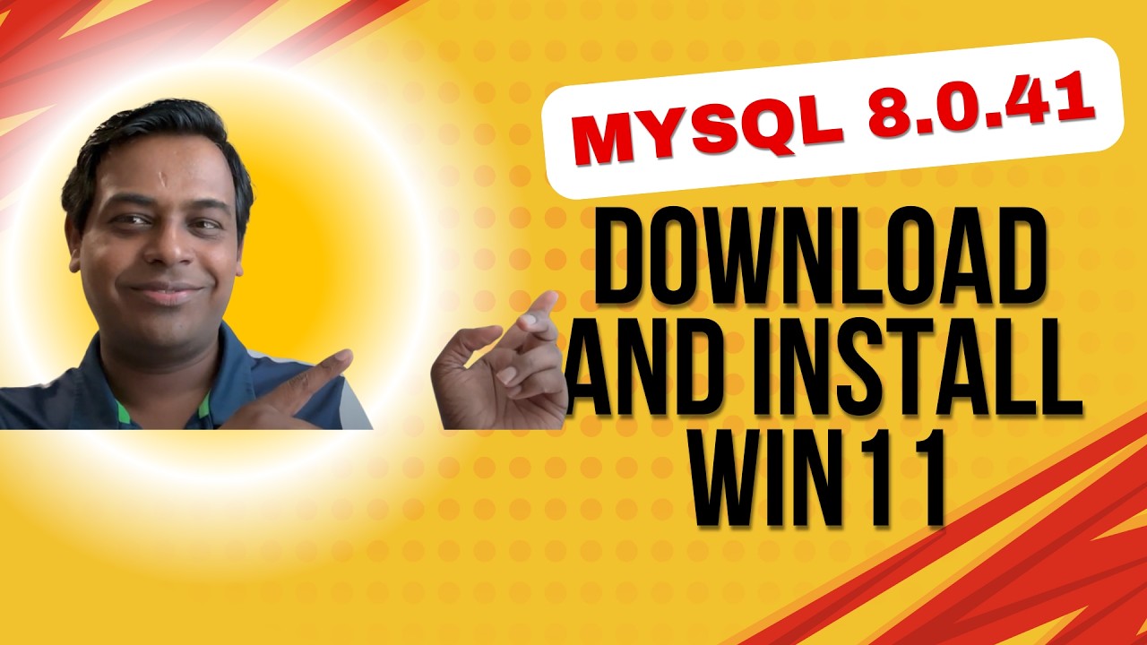 MYSQL DOWNLOAD AND INSTALL WINDOWS11 UNDER 9 MINS