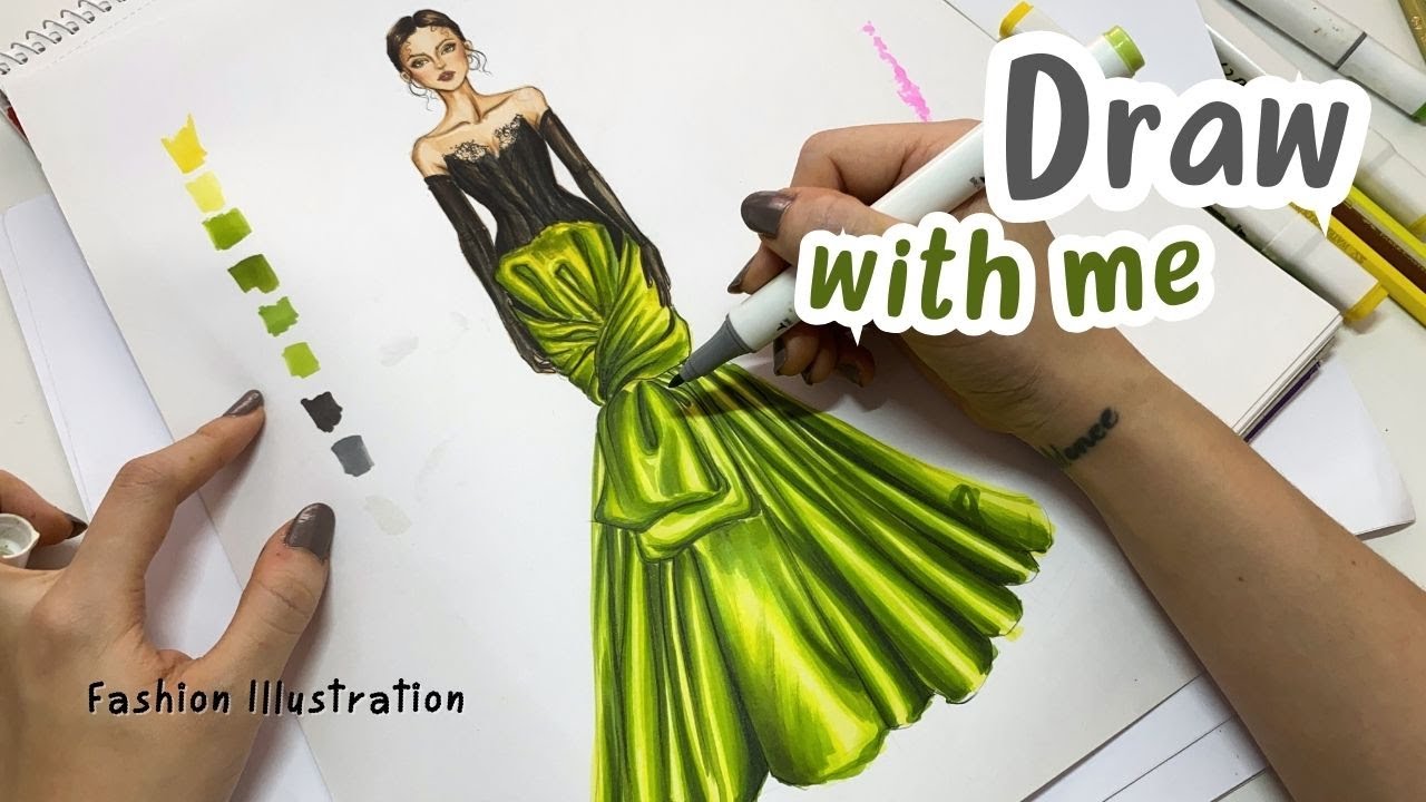 Schiaparelli Haute Couture | Fashion Illustration Tutorial