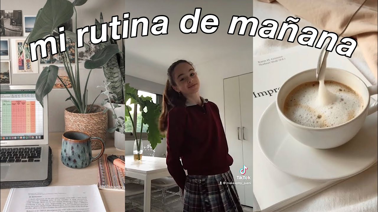 Mi rutina de mañana (edición escuela) 🏫