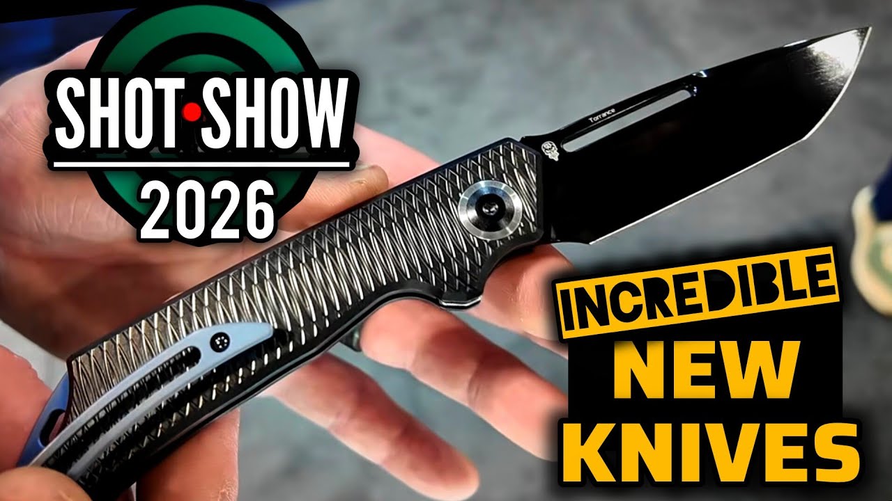 First Look at Some Amazing New Knives Of The Year : SHOT SHOW 