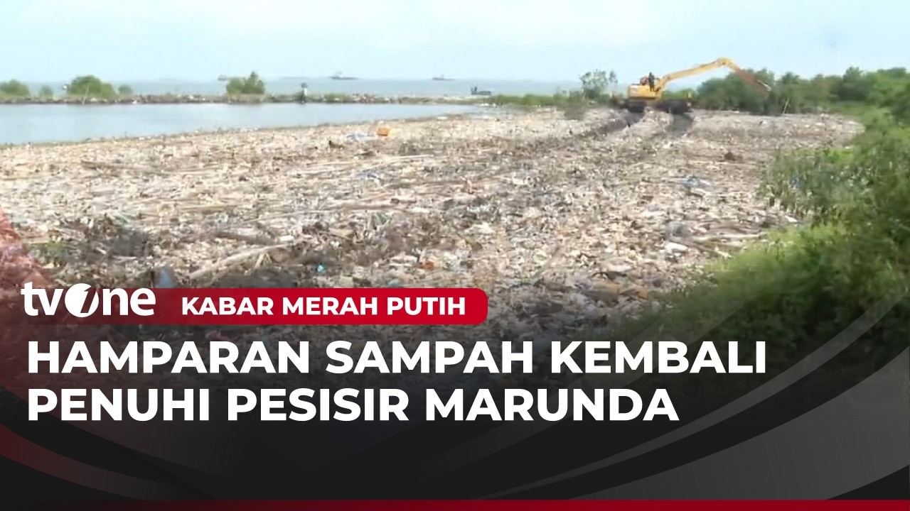 Lautan Sampah di Pesisir Teluk Jakarta | Kabar Merah Putih