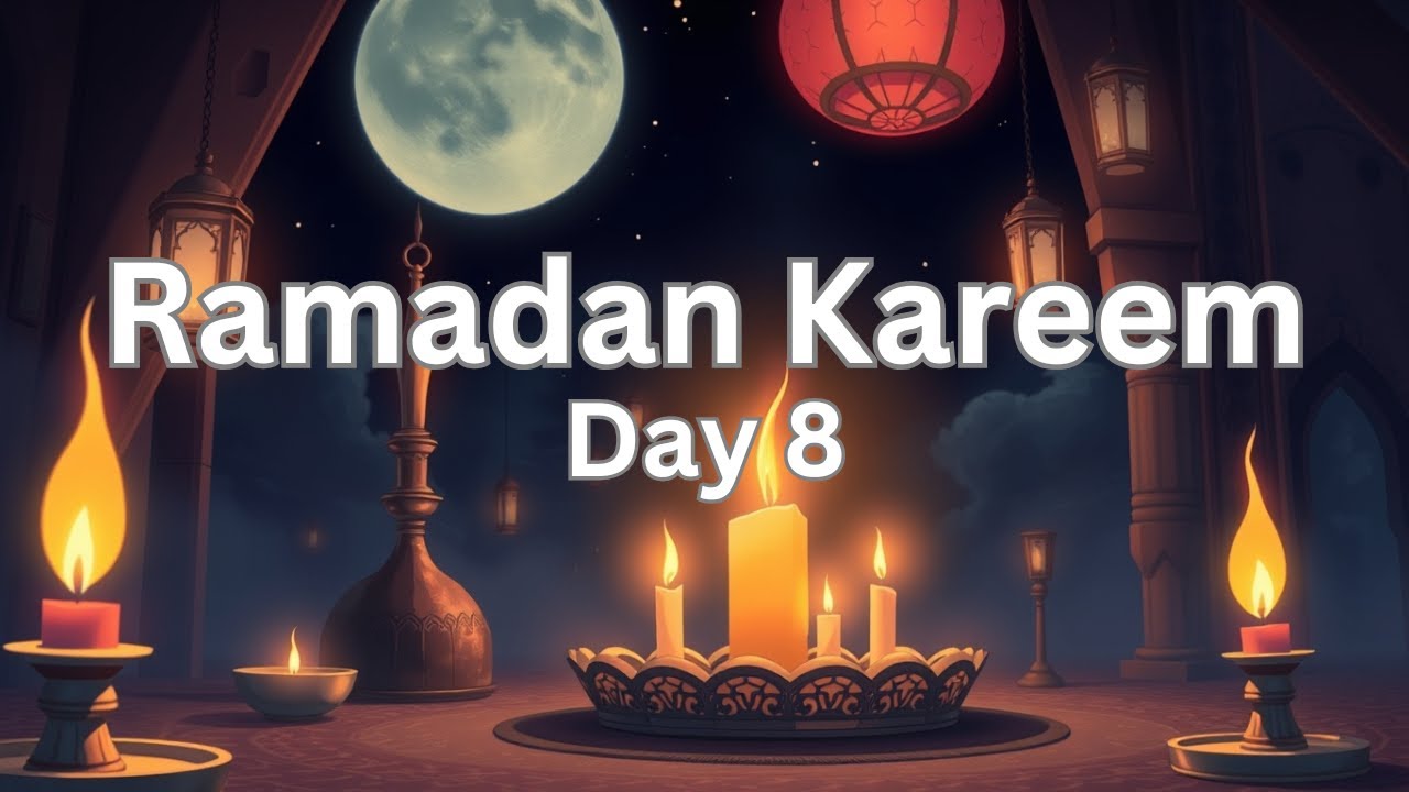 Ramadan Day 8: Spiritual Growth & Blessings 🌙✨