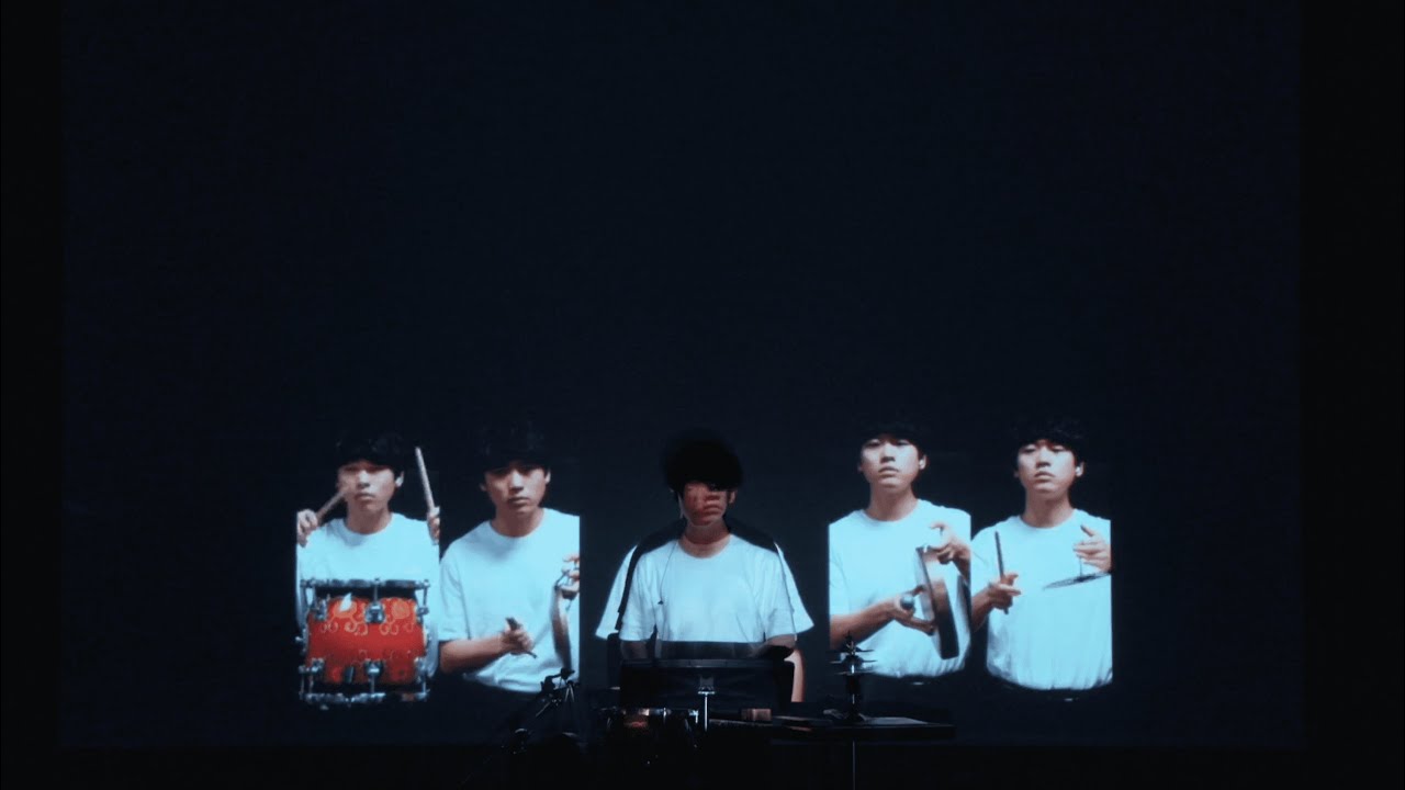 Shiwei Liu  - LUO GU JING 锣鼓经 for solo percussionist and video (2022) UA