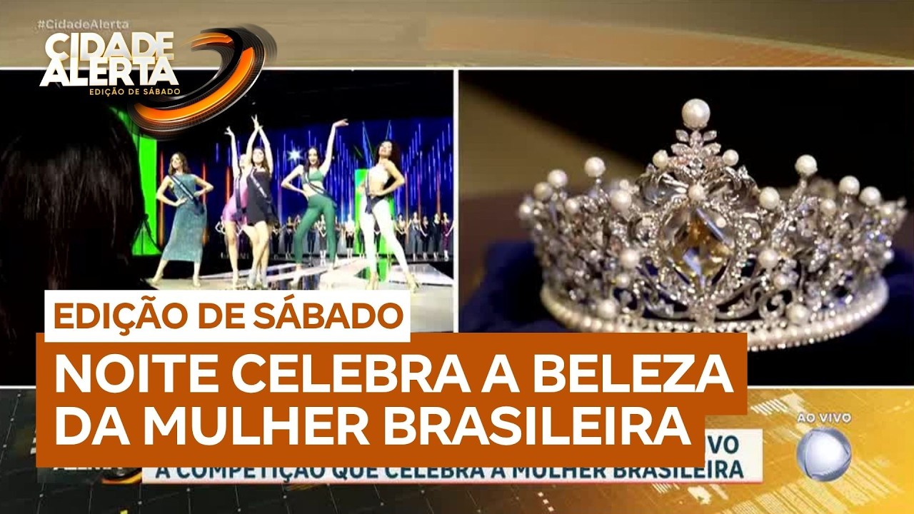 RECORD transmite o Miss Universe Brasil 2026 ao vivo neste s&aacute;bado (25)