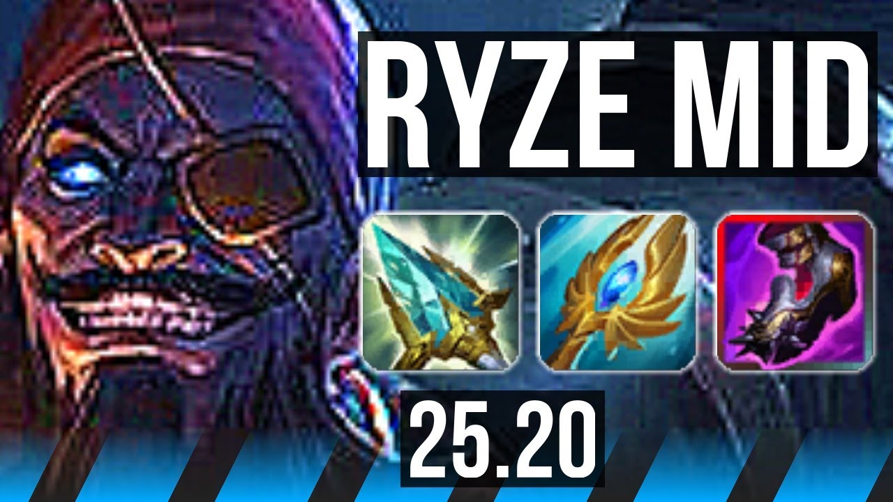 RYZE vs MEL (MID) | Legendary | KR Grandmaster | 25.20