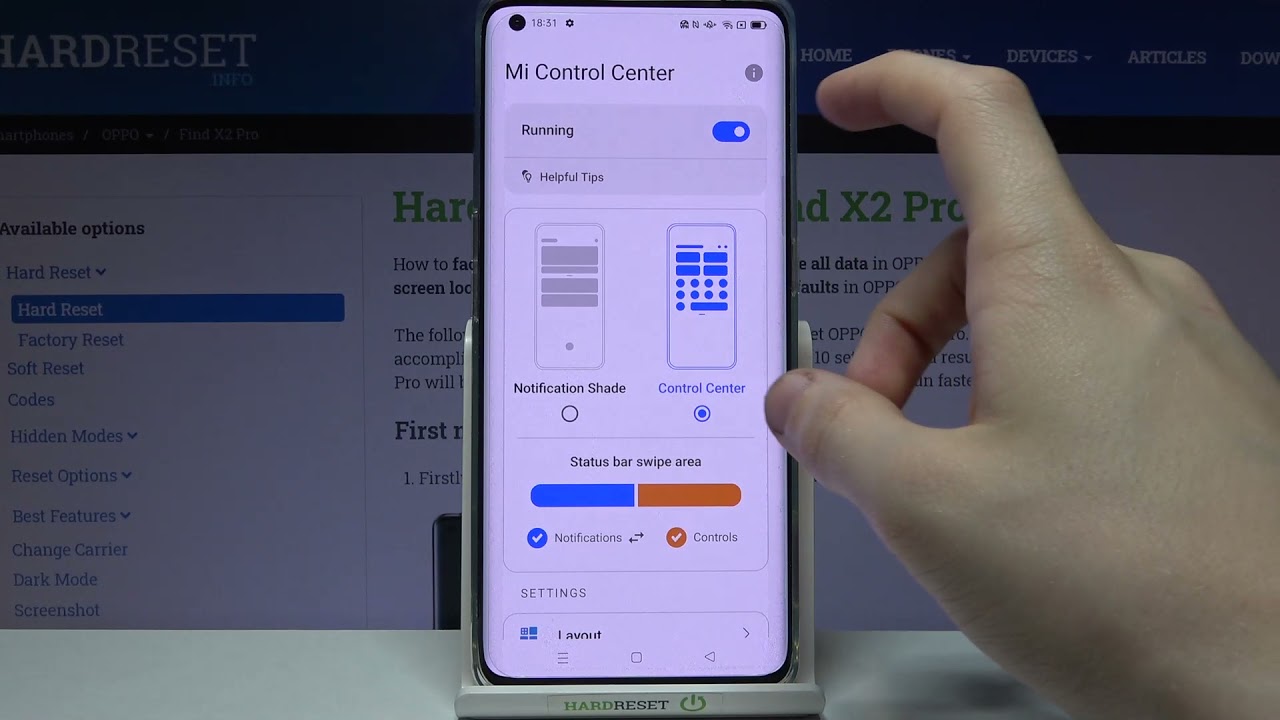 How to Download MIUI 12 Control Center on Oppo Find X2 Pro &ndash; Change Control Center