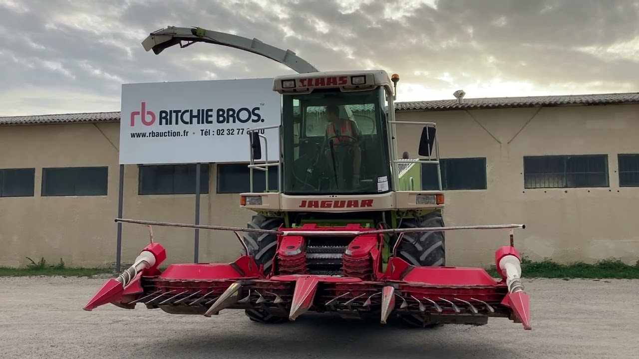 1995 Claas Jaguar 820 Forage Harvester I St Aubin, France Auction - 27 & 28 September