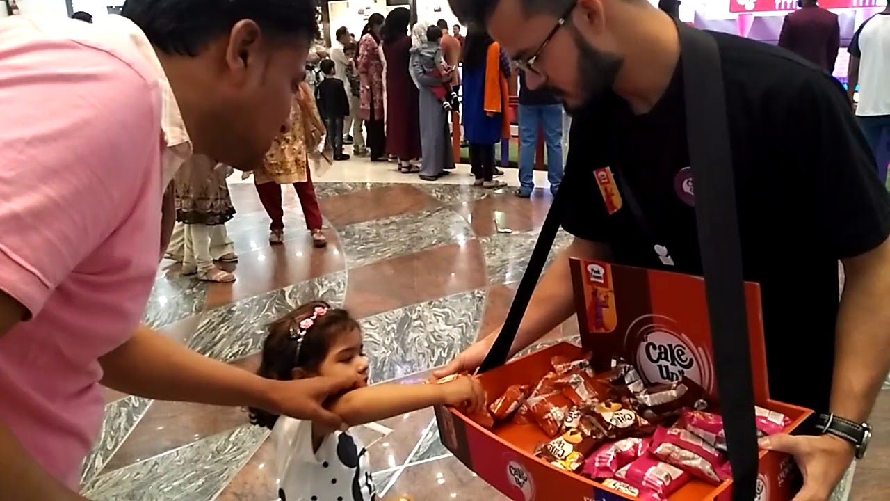 EBM Peek Freans Cake Up Brand Activation, Activity at Lucky One, Happening Today