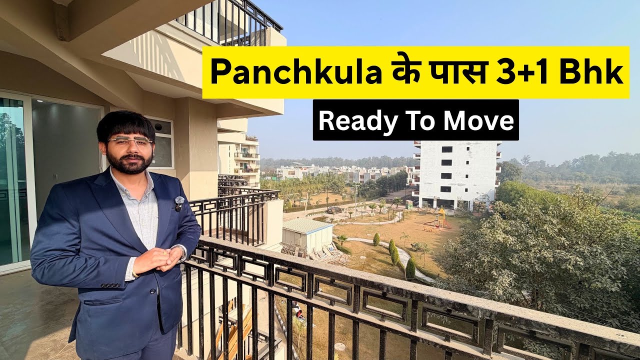 3+1 BHK 2638 sq ft Flat & Society Tour of Motia’z Harmony Greens Panchkula Sector 20 & 21
