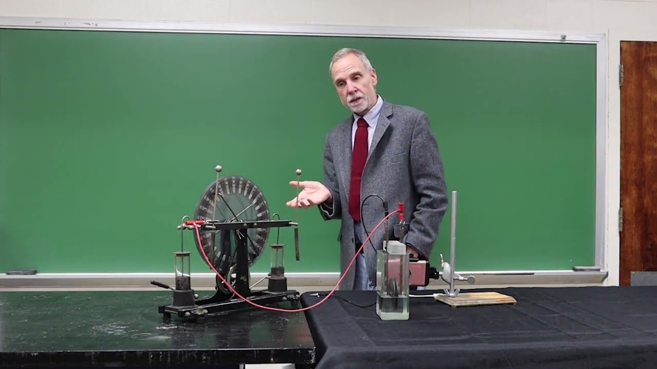 Capacitor and Wimshurst