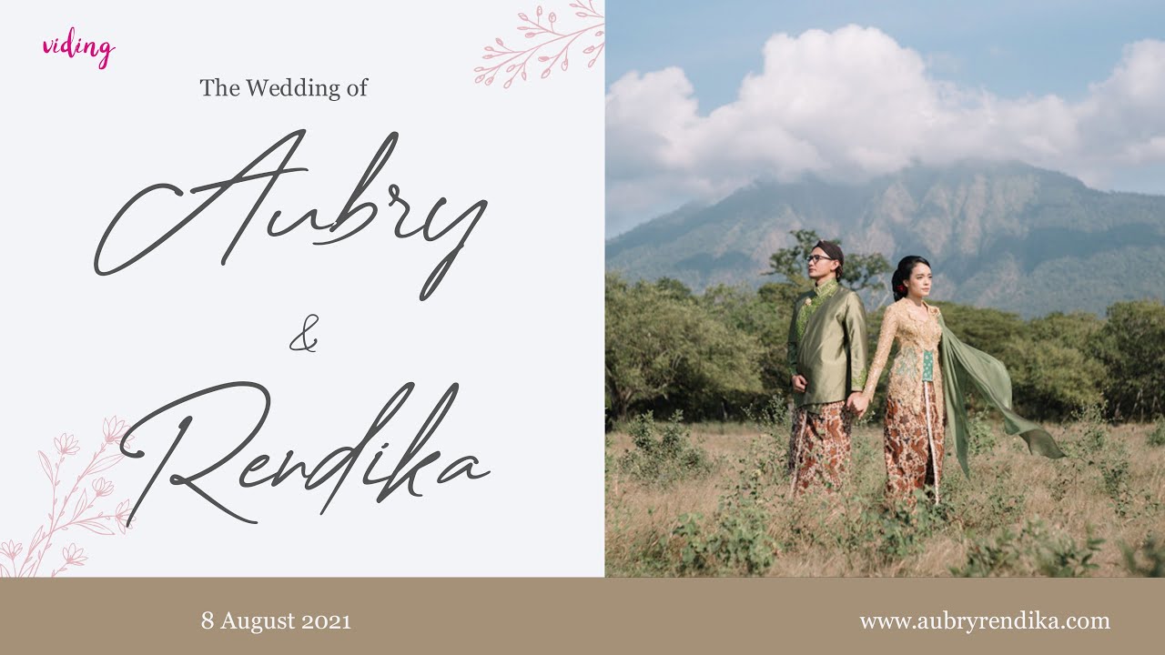 Aubry Beer & Rendika Live Wedding 08 Agustus 2021