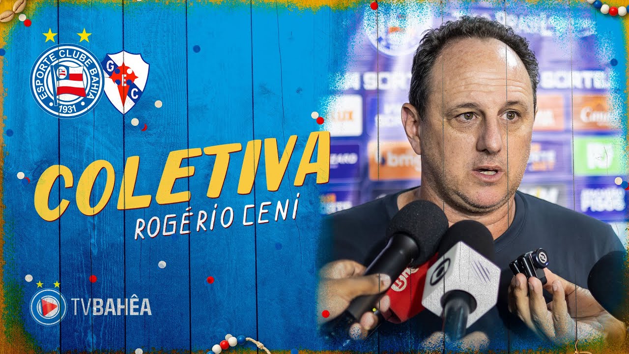 COLETIVA - ROGÉRIO CENI - BAHIA 3 x 0 GALÍCIA - BAIANÃO (17/01/26)