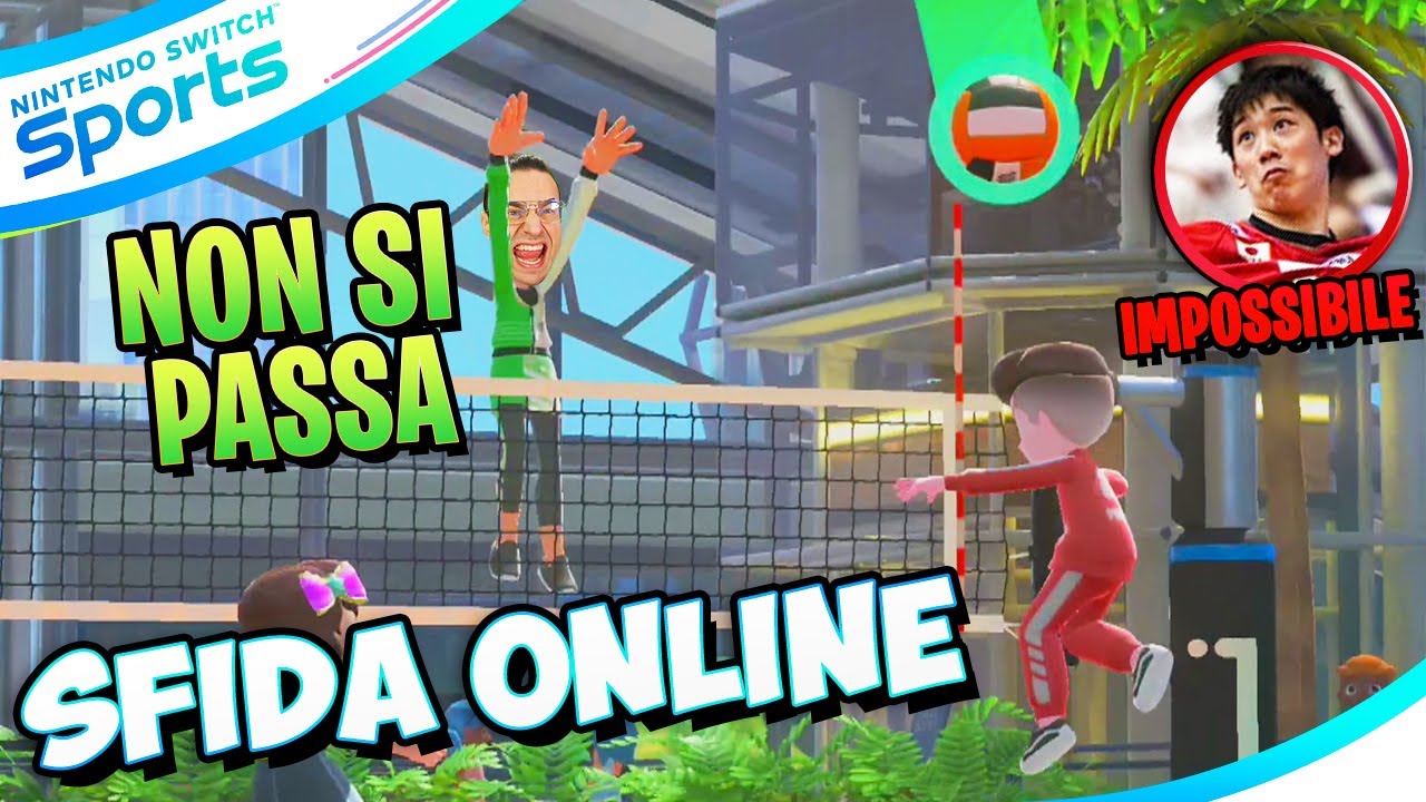 GIOCO ONLINE su NINTENDO SWITCH SPORT e SPACCO TUTTI!