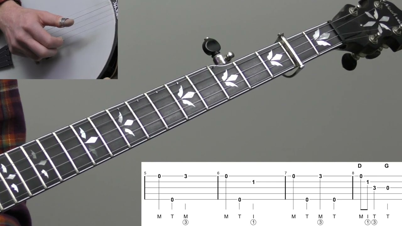 Cluck Old Hen | Beginner Bluegrass Banjo Lesson With Tab