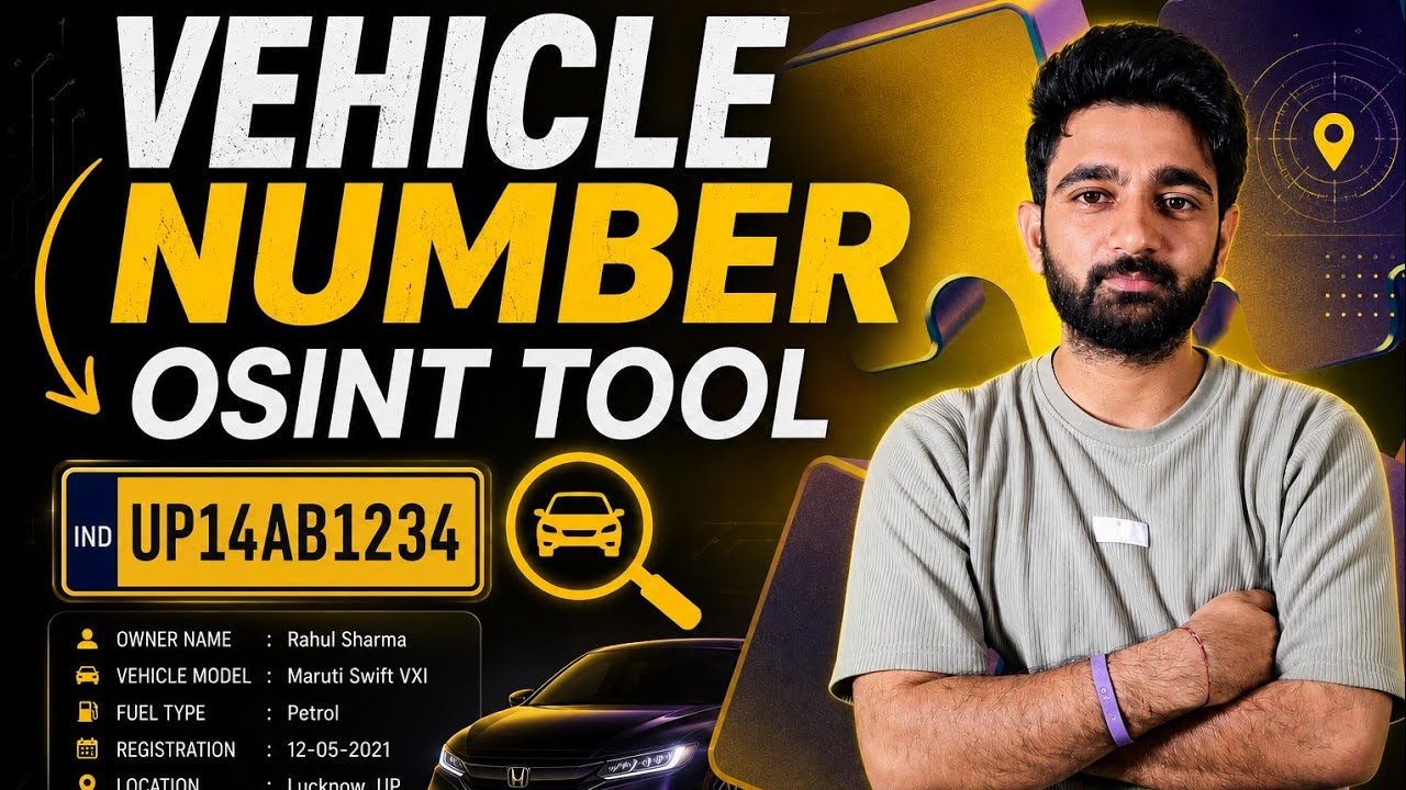 How to Check Vehicle Information Using a Number Plate | Vehicle OSINT Tool Demo