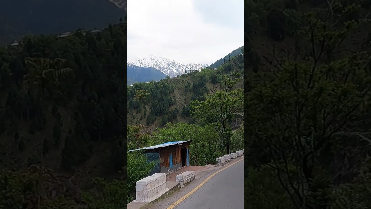 Mountain Drive in Beautiful Rockies of Pakistan #pakistan #travel #himalayas