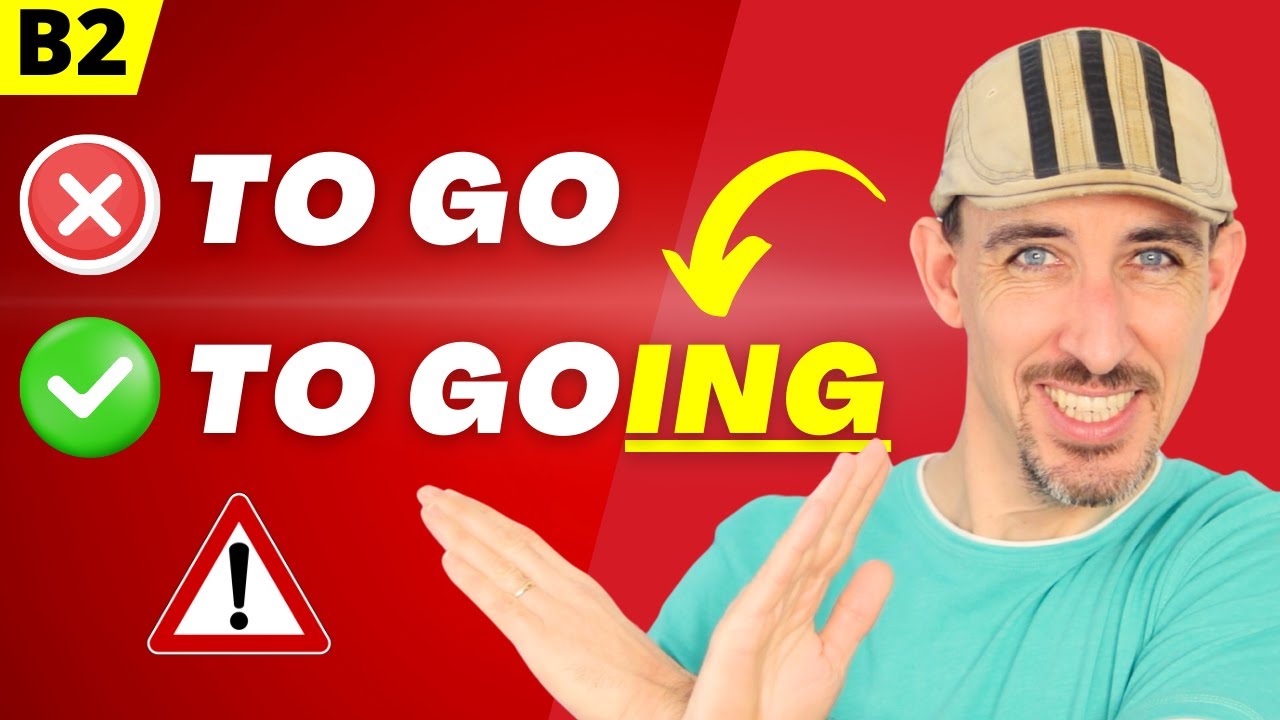 When to use &ldquo;To + Gerund&rdquo; (e.g. To Going) 🇬🇧 B2 English Grammar