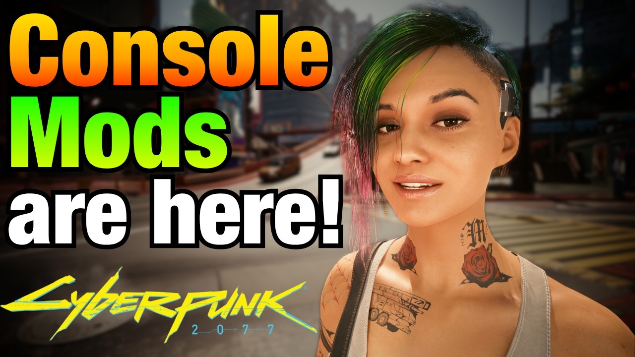 CONSOLE MODS for Cyberpunk 2077 - ALL 50 NEW MODS